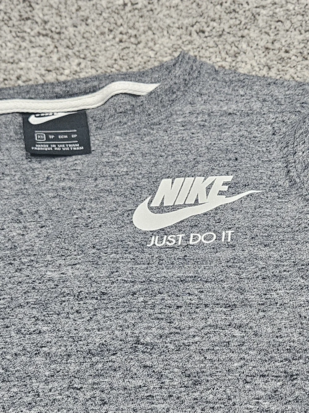 Nike Grey Long Sleeve Tunic Top/ Dress